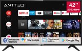 ANTTEQ AG42F3 - 42 pouces - Smart TV - Full HD - 2023