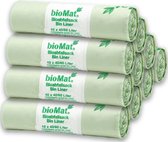 BioMat Voordeelverpakking - Composteerbare vuilniszakken - 10 x 10 x 40/60 liter