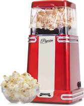 Gadgy Popcorn Machine Retro - Machine à pop-corn à air chaud - 26,5 x 14 cm.