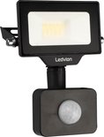 Ledvion Breedstraler Osram, Bewegingssensor, 10W, 4000K, Quick Connector, 5 Jaar garantie, LED, Buitenlamp, Binnen Lamp
