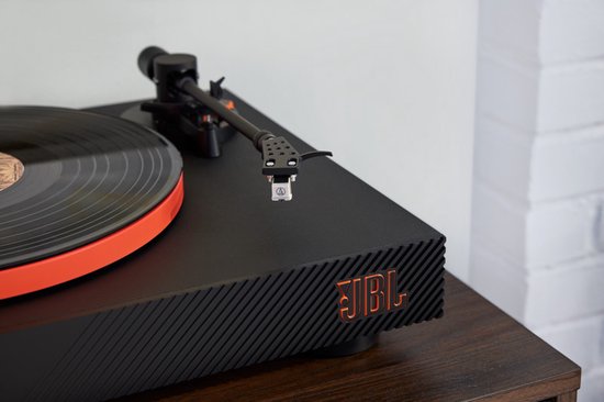 JBL Spinner - Bluetooth Platenspeler - Draaitafel voor Vinyl LP - Met Phono Voorversterker - 33/45 RPM - Aluminium Design - Zwart — afbeelding 5