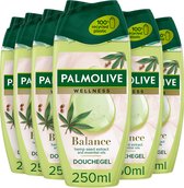 Palmolive Douchegel Wellness Balance - 6 x 250 ml - Voordeelverpakking