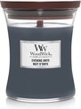 WoodWick Geurkaars Medium Evening Onyx 275 gr - Moederdag cadeau