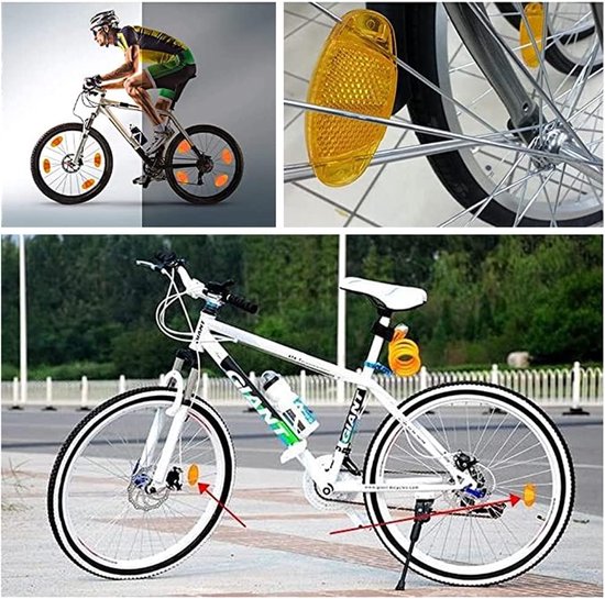 PolkaHome Spaakverlichting Fiets - Spaakreflectoren - Wielverlichting - Spaakverlichting kinderfiets - 12 stuks van Polk — afbeelding 3