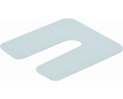 GB uitvulplaatjes 1 mm wit zak 96 stuks