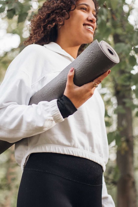 Yogamat travel grijs - Lotus - reis yogamat van Lotus — afbeelding 3