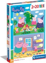 Clementoni Peppa Pig Puzzle 2x20pcs