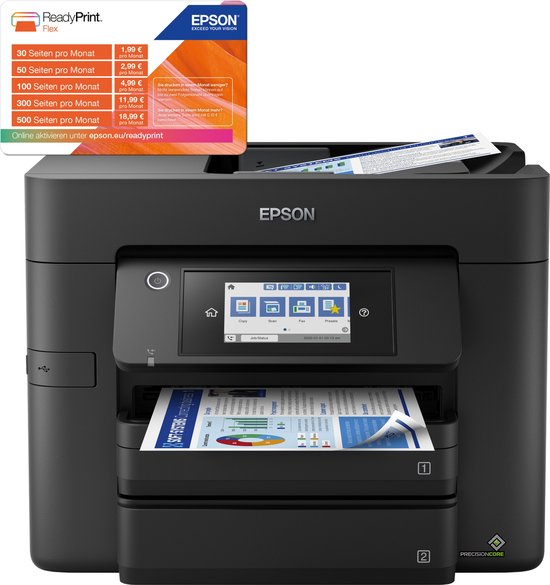 Epson WorkForce Pro WF-4830DTWF - All-In-One Printer - Geschikt voor ReadyPrint - Epson