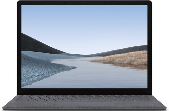Microsoft Surface Laptop 3 Intel® Core™ i5 i5-1035G7 34,3 cm (13.5") Touchscreen 8 GB LPDDR4x-SDRAM 128 GB SSD Wi-Fi 6 (802.11ax) Windows 10 Home Platina - Microsoft - Hoofdafbeelding