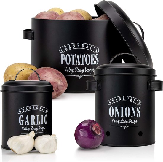 Boîte De Rangement Cuisine Xbopetda Récipient De Stockage Alimentaire Pour Pommes De Terre Boîte De Rangement Cuisine Xbopetda Récipient De Stockage Alimentaire Pour Pommes De Terre