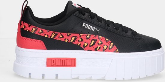 Puma Mayze WILD Black kinder sneakers