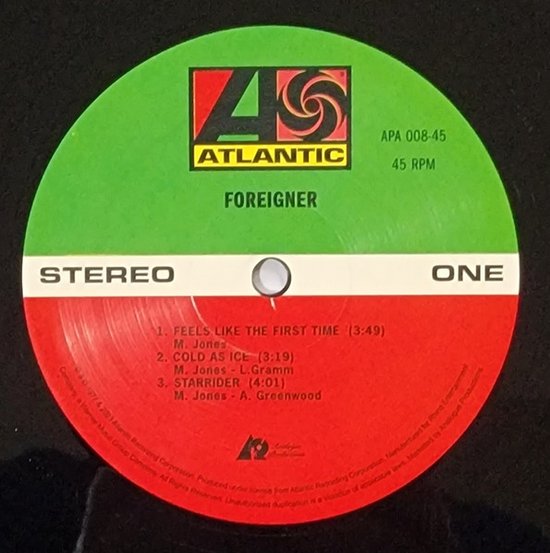 Foreigner (Atlantic 75 Series), Foreigner | Muziek | bol