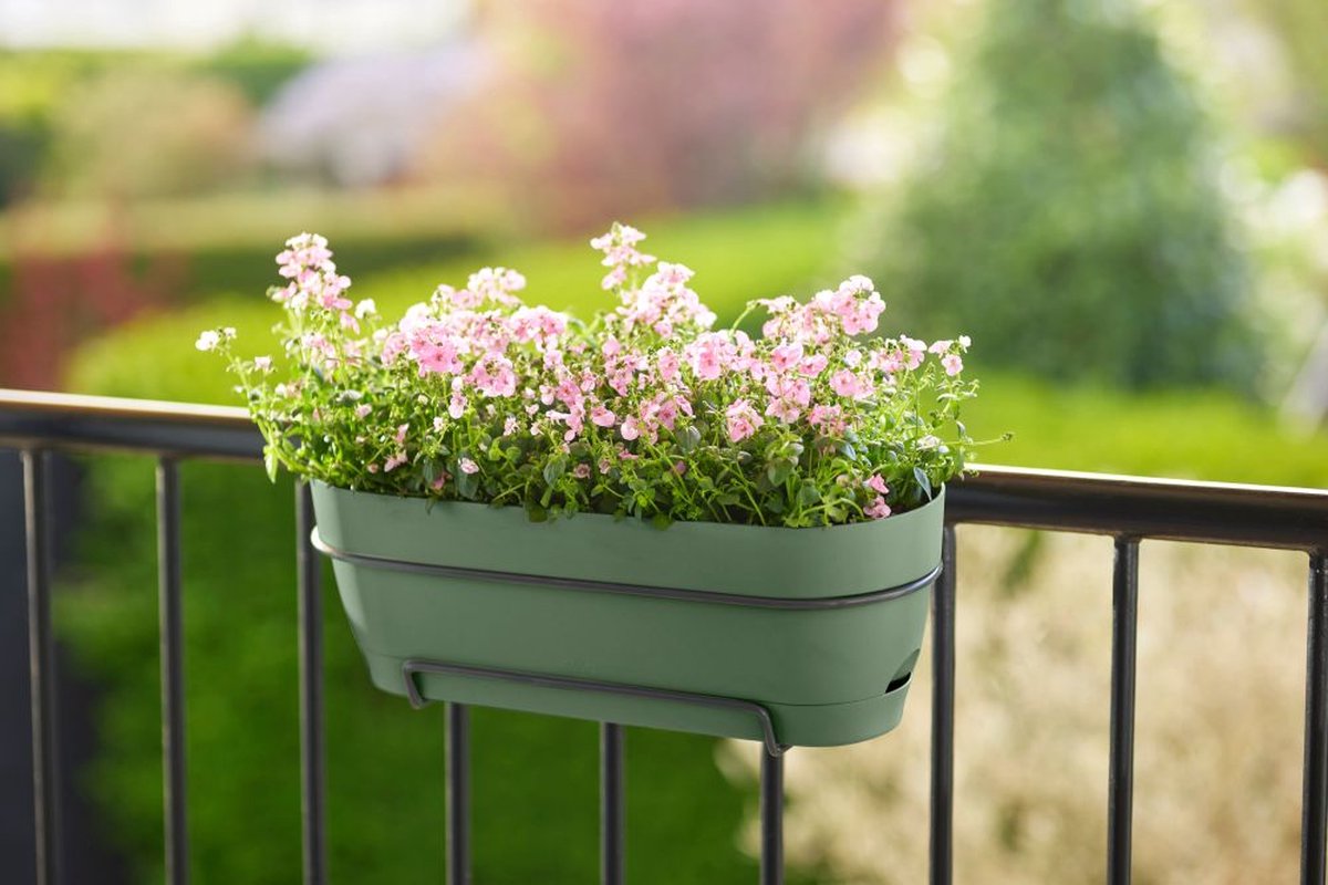 Elho Vibia Campana Balcony Planter 70 - Planter for Balcony
