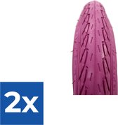 Deli Tire Pneu SA-206 18 x 1,75 violet - Pack économique 2 pièces