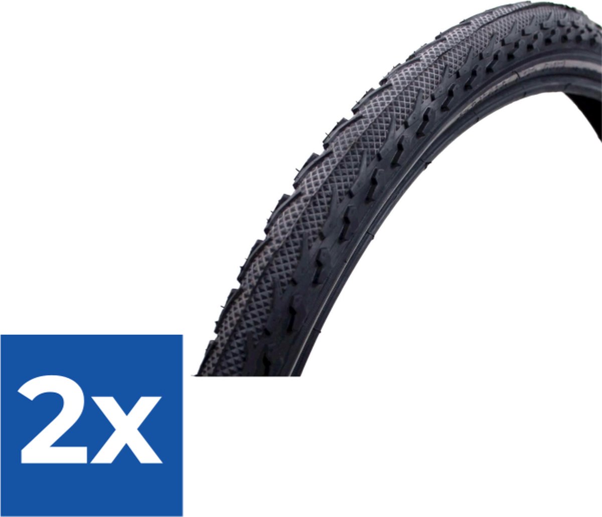 Deli Tire Buitenband S-207 20 x 1.75 zw refl - Voordeelverpakking 2 stuks