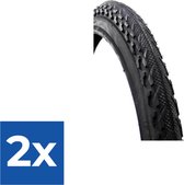 Deli Tire Buitenband S-207 16 x 1.75 zw - Voordeelverpakking 2 stuks