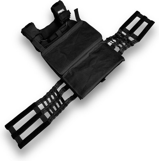 Gewichtsvest Zwart 6kg & 9kg | Rx Gewicht | Plate Carrier | Crossfit Gewichtsvest Zwart 6kg & 9kg | Rx Gewicht | Plate Carrier | Crossfit