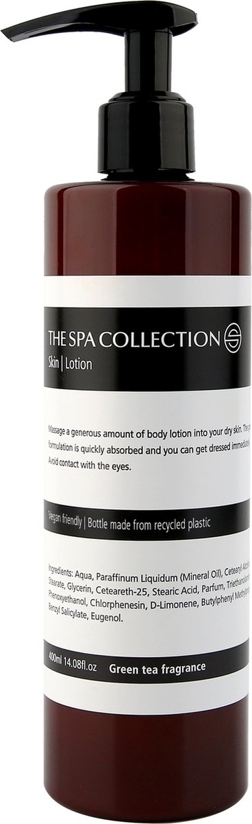 The Spa Collection Green Tea - Hand/Body Lotion - 400 ml - Pompfles