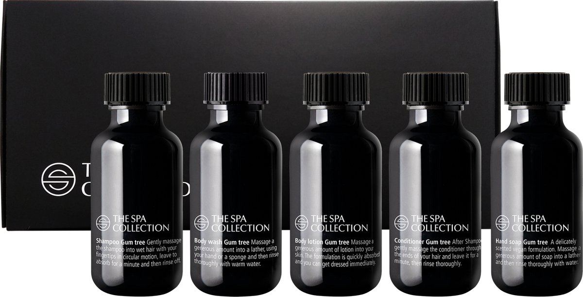Goedkoopste The Spa Collection Gum Tree - Travel Set - Vegan Friendly - 5 x 40ml