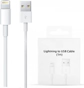 Câble USB Lightning - Chargeur iPhone - Câble iPhone - Chargeur iPhone - Chargeur - Câble iPhone - Câble chargeur iPhone - Convient pour Apple iPhone