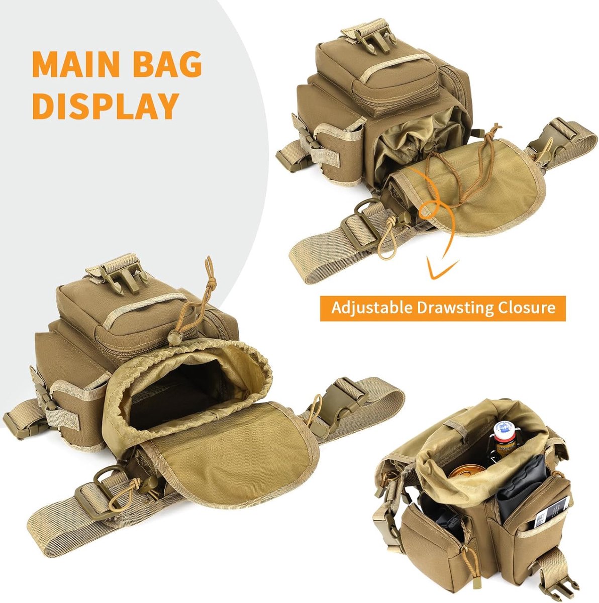 Sac À Dos Tactique 40L Camping Sac Militaire Sac Hommes Sacs De Voyage