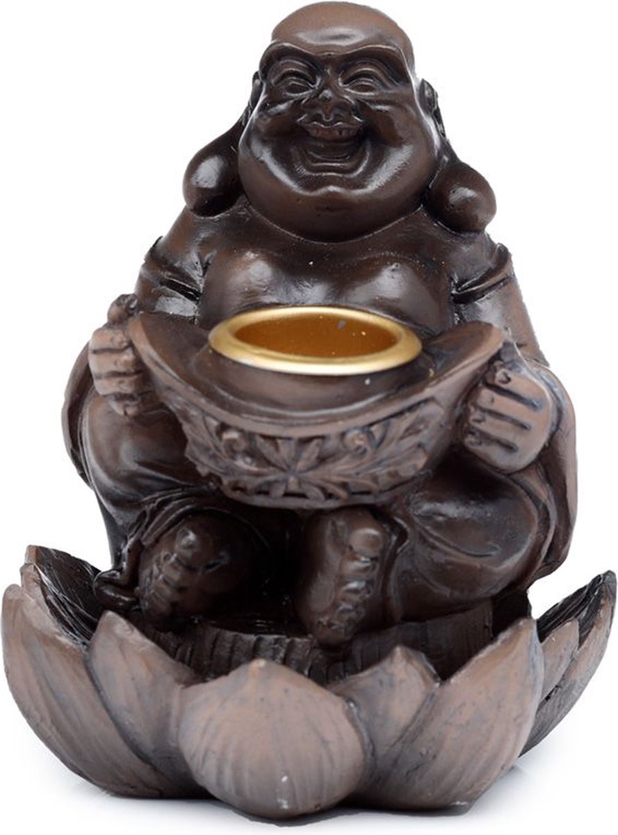 Peace of the East Boeddha Backflow Wierookhouder