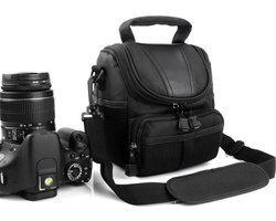 WiseGoods Luxe Cameratas - Camera Tas Geschikt voor Canon - DSLR Case Camera - Geschikt voor Canon Powershot / Canon EOS