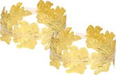 Fiestas Guirca Verkleed haarband lauwerkrans - 2x - heren - goud - Romeinse rijk thema party - Julius Caesar