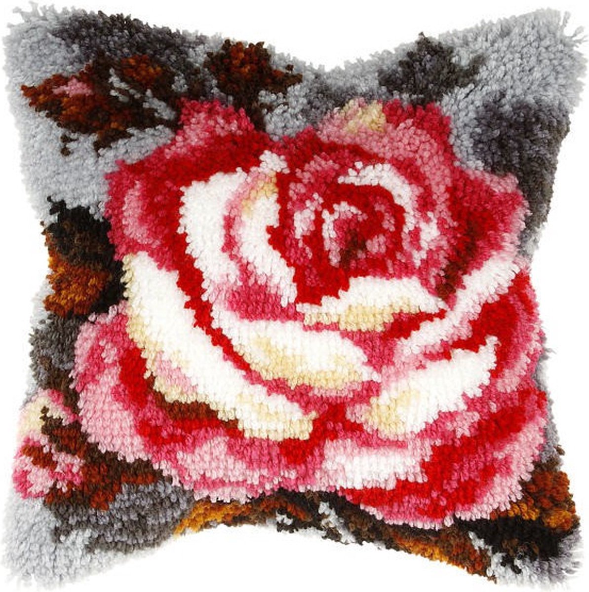 KNOOPKUSSEN ROOS - ORCHIDEA - 40 x 40 CM