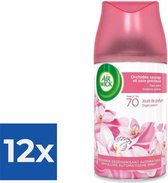 Airwick Freshmatic Max Navulling Fijne Zijde & Oosterse Orchidee 250ml - Voordeelverpakking 12 stuks