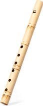 Flûte à bec en bois de bambou - Enfants - Adultes - Instruments de musique - 6 trous - Durable - 30cm
