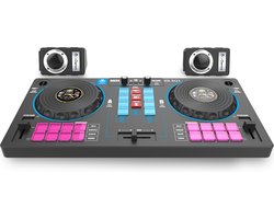 foto van iDance Audio XD301 7-in-1 DJ Mixer met BT en speakers - DJ Set Kind
