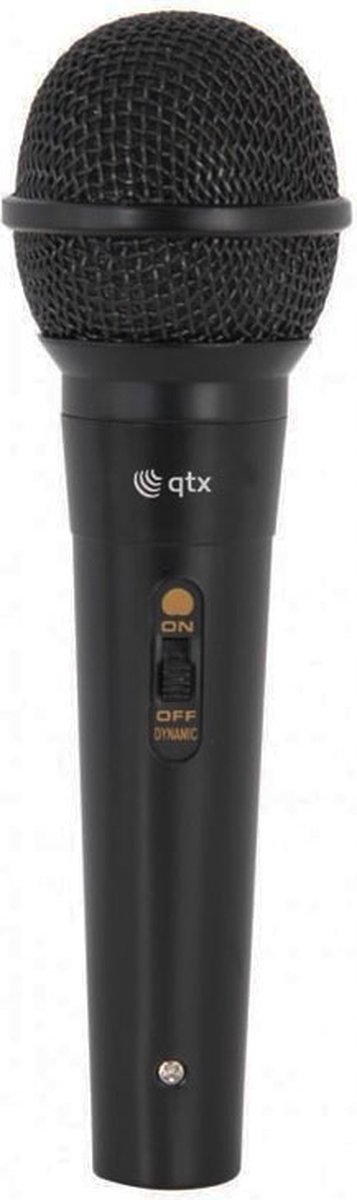 QTX DM11B dynamische microfoon zwart