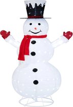 Bonhomme de neige lumineux, 50 LED, H 76 cm