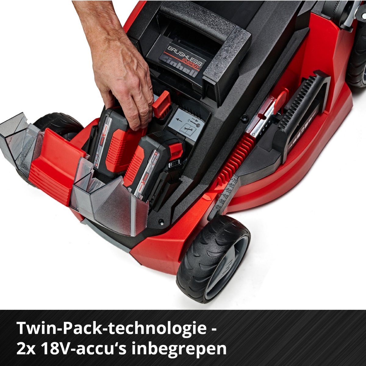 Einhell Cordless Lawn Mower GE-CM 43 Li M Kit - Power X-Change