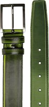 Mascolori Riem - Krypton Green - Broekriem voor Mannen - Maat 95