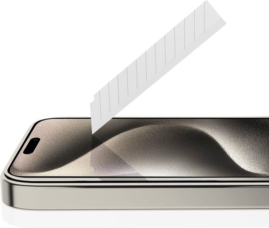 Protecteur d'écran ITSkins compatible avec Apple iPhone 15 Pro Verres | Protection d'écran ITSkins Supreme - Compatible avec les coques et cadre d'installation