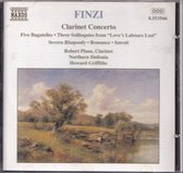 Clarinet Concerto, Five Bagatelles - Gerald Finzi - Robert Plane (klarinet), Northern Sinfonia o.l.v. Howard Griffiths