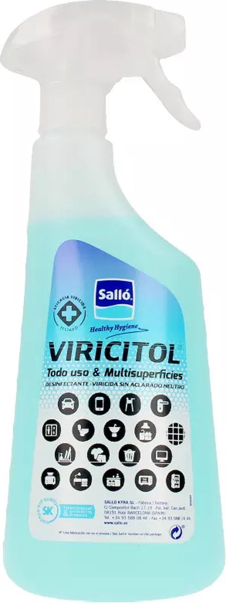 Disinfectant Spray Viricitol Salló Multi-use (750 ml)