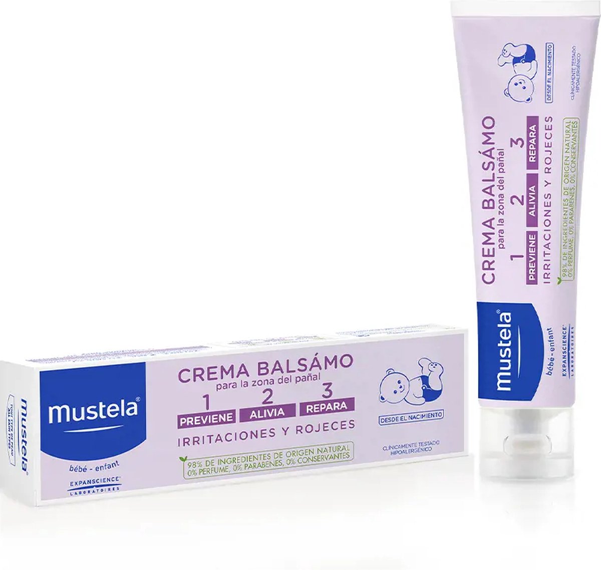 Mustela Baby Vitamin Barrier Cream (irritation And Redness) 100 Ml 100 Ml