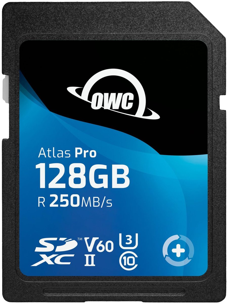 OWC Atlas Pro (128GB) SDXC UHS-II V60 Media Card