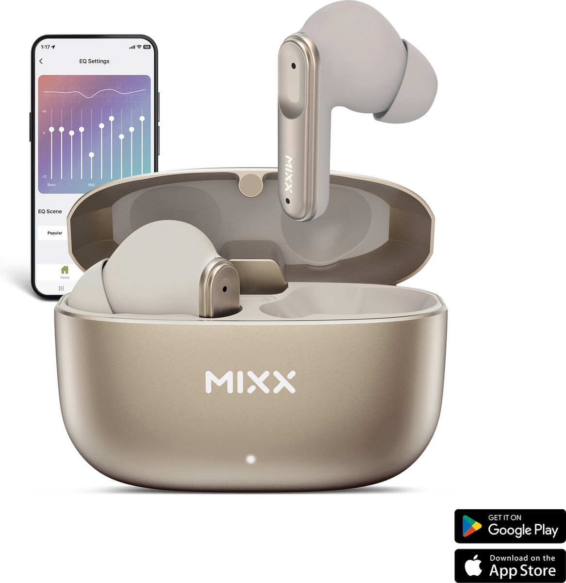 MIXX StreamBuds Custom 3 True Wireless Earbuds – Champagne thumbnail 3