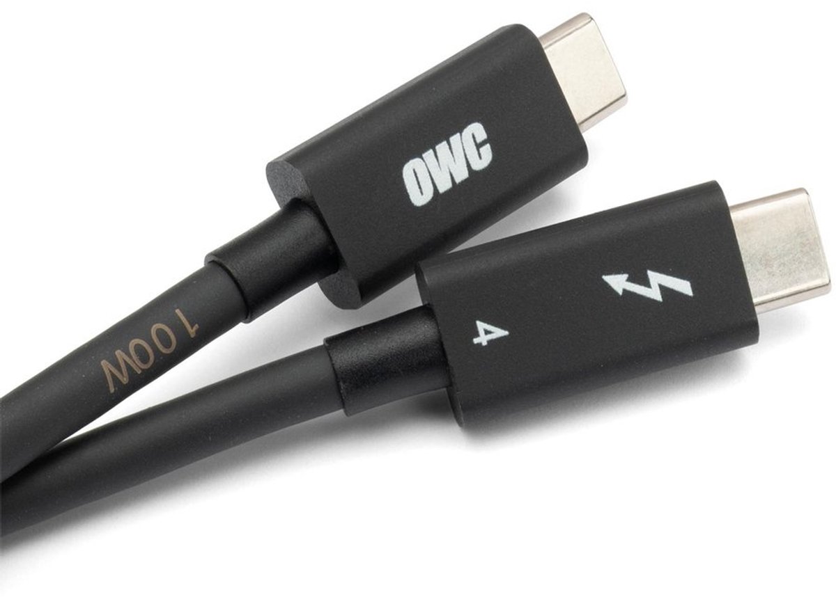 OWC 1.0 Meter Universal USB-kabel 100 cm Zwart