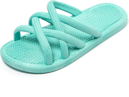 Brasileras Slippers femme - Vert d'eau - 37