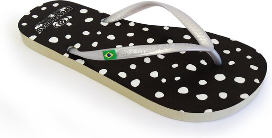 Brasileras Slippers dames- Zwart- 34/35