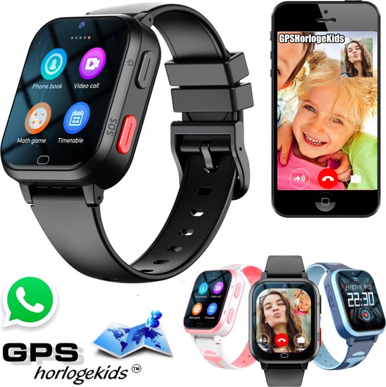 Qlokkie Kiddo Slim GPS Horloge Kind 4G Tracker Videobellen Veiligheidsgebied Instellen Sos Alarmfuncties Smartwatch Kinderen Inclusief Simkaart En Mobiele App Blauw 594759461 Qlokkie Kiddo Slim GPS Horloge Kind 4G Tracker Videobellen Veiligheidsgebied Instellen Sos Alarmfuncties Smartwatch Kinderen Inclusief Simkaart En Mobiele App Blauw 594759461