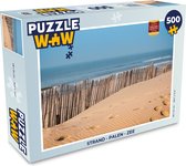 Puzzel Strand - Palen - Zee - Legpuzzel - Puzzel 500 stukjes