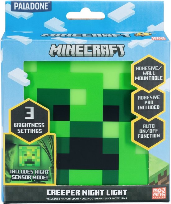 Minecraft Creeper Nachtlamp van Minecraft — afbeelding 5