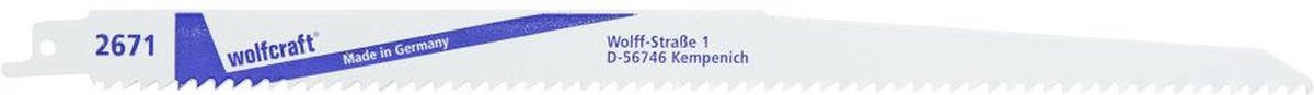 wolfcraft - Sabelzaagblad BIM - 2671000