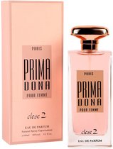 Paris Prima Dona - Pour Femme - Close 2 - Eau de parfum - 100 ml.